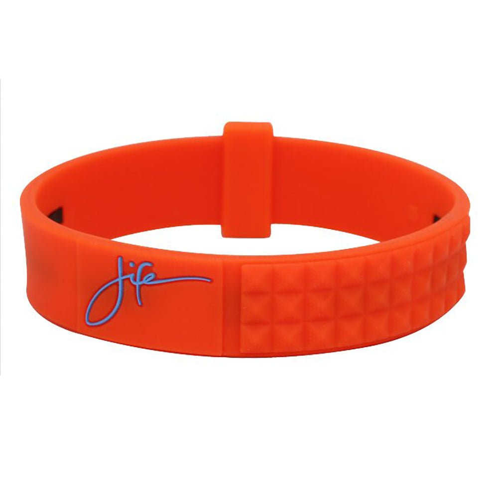 Phiten Life Silicone Titanium Bracelet