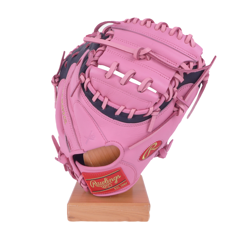 Rawlings Heart of the Hide 34 SMU Pink Catcher's Mitt PROCM43PB – MBA Team  Sports