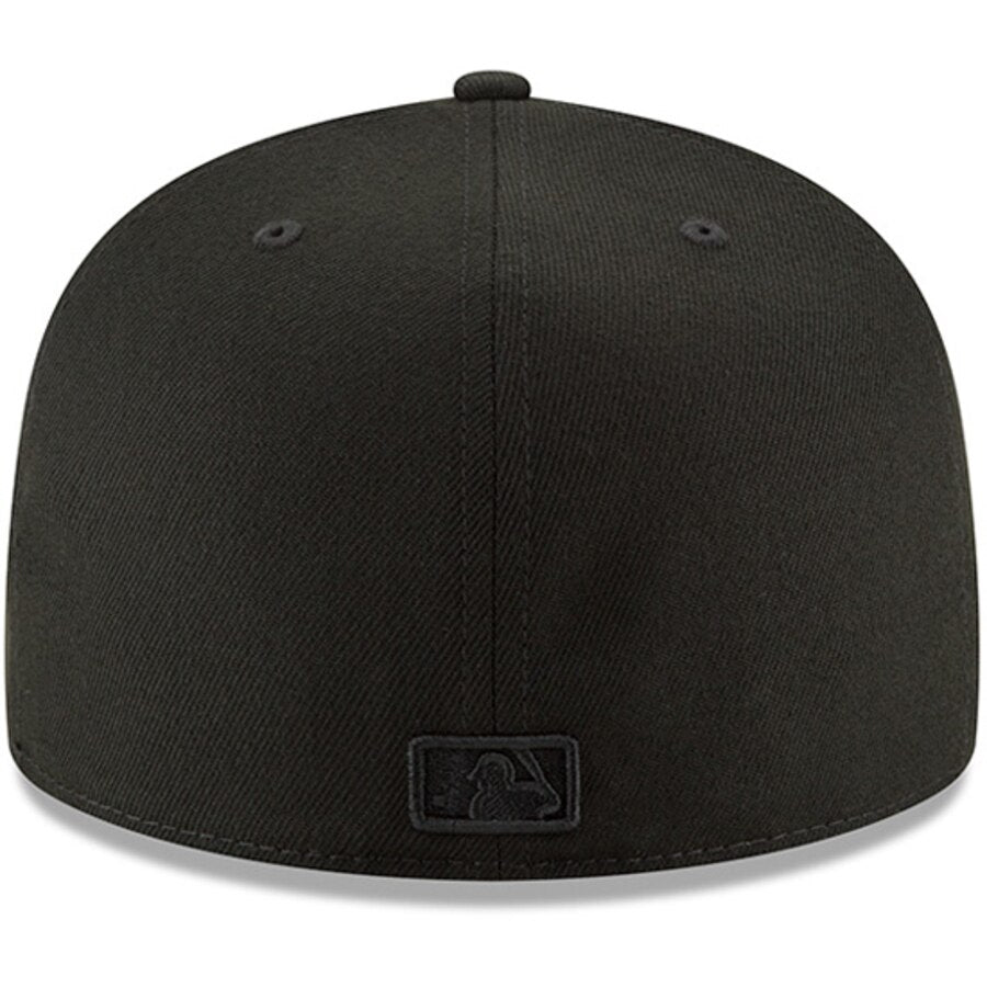 New Era Dodgers Black Primary Logo 59FIFTY Hat