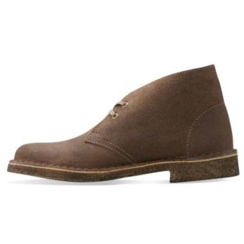 Clarks Originals Men's Desert Boot Taupe Suede 78354