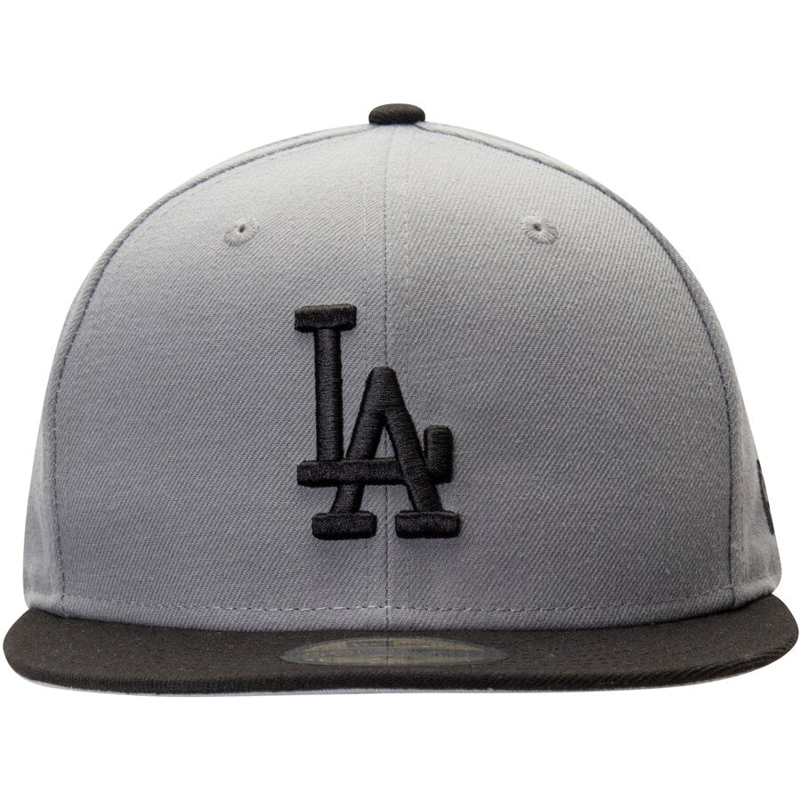 New Era Dodgers Gray/Black 59FIFTY Hat