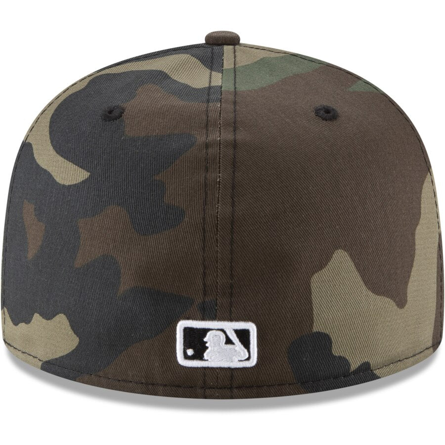 New Era Dodgers Woodland Camo Basic 59FIFTY Hat