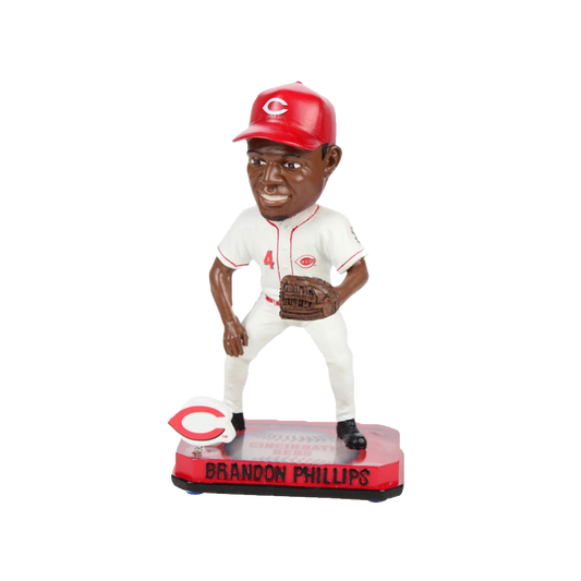 FOCO Brandon Phillips Springy Logo Base Bobblehead