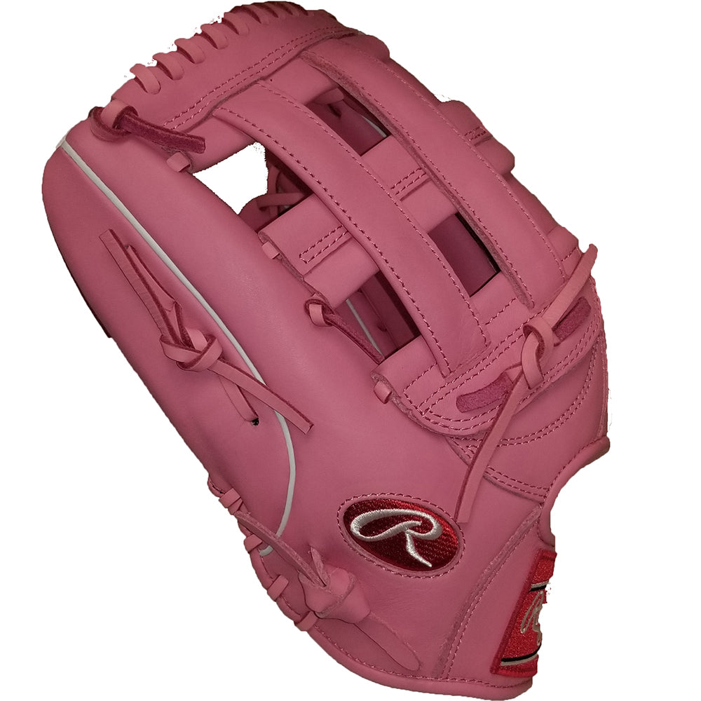 Rawlings Heart of the Hide 12.75" SMU Pink Baseball Glove GKW8H3030-6
